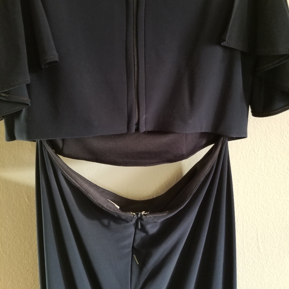 🥰PROM IS COMING!!  blue 2 piece dress - Picture 4 of 8